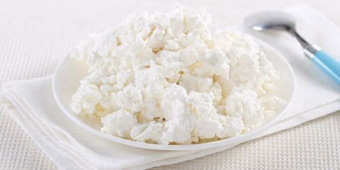 cottage cheese-kefir